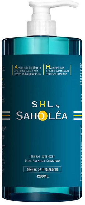 SAHOLEA 森歐黎漾 植研萃淨平衡洗髮露, 1.2L, 1件