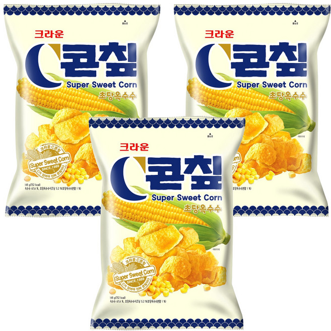 C콘칲 초당 옥수수, 148g, 3개