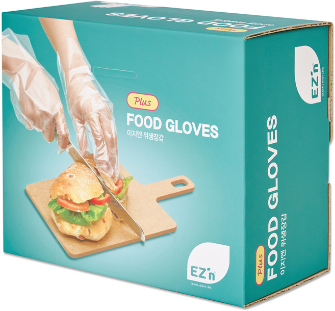EZn이지엔 위생장갑 플러스, 500개입, 1개
