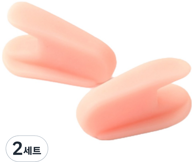Luneon 多用途小拇趾腳趾分隔器 左右一組 膚色, 2套