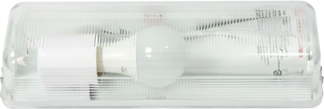 旭光 防潮壁燈 台灣製 附E27 10W LED 6500K球泡 LXC10W860/WL, 白色