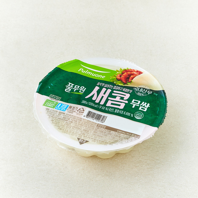 풀무원 찬마루 새콤한맛무쌈, 300g, 1개