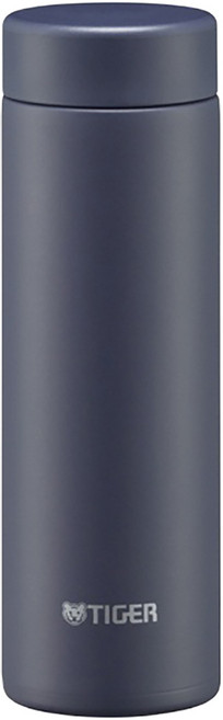 TIGER 虎牌 夢重力超輕不銹鋼真空保溫杯 MMP-W031 藍黑色 300ml 輕巧便攜 長效保溫保冷, 1個