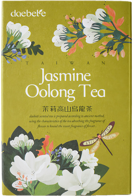 daebete 茶米茶 茉莉花高山烏龍窨花茶, 7g, 5包, 1盒