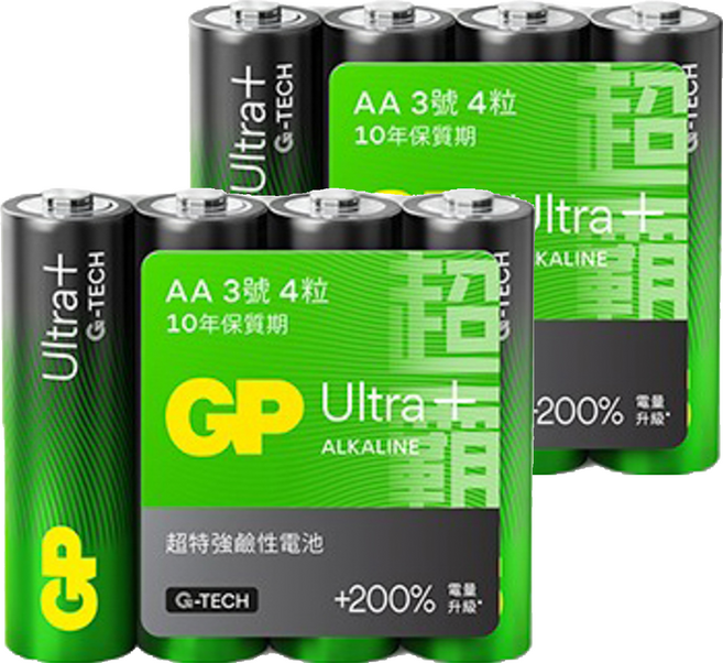 GP Batteries 超霸 超特強鹼性3號電池, 2組