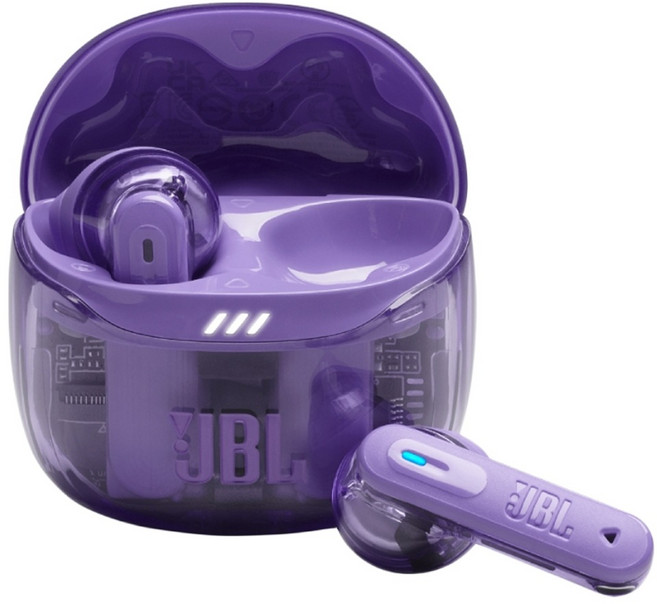 JBL 真無線降噪藍牙耳機 特別款, Tune Flex 2 Ghost, 紫色