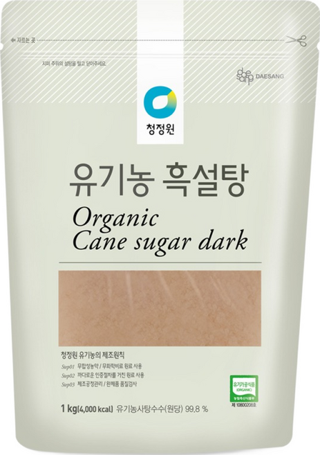 청정원 흑설탕, 1kg, 1개