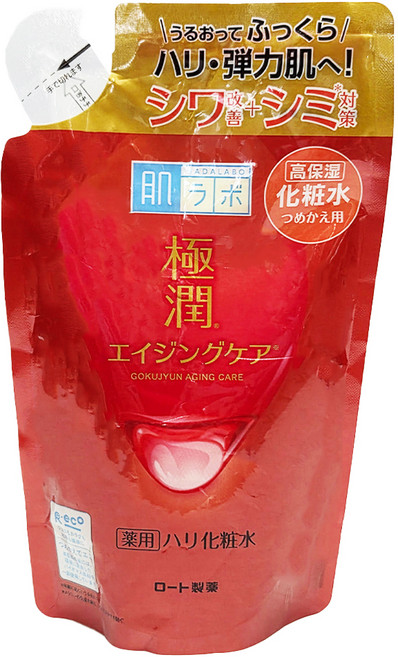 HADALABO 肌研 極潤抗皺緊緻化妝水補充包, 170ml, 1包