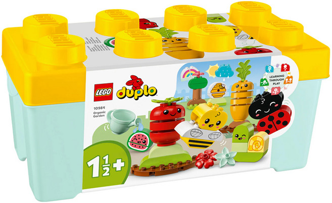 LEGO duplo 得寶 樂高玩具 有機果菜園 色彩繽紛零件 培養動手技能 可愛植物臉孔 激發表現力, 1盒