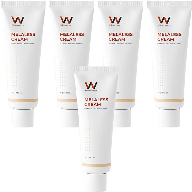 원진이펙트 멜라리스 크림, 80g, 5개