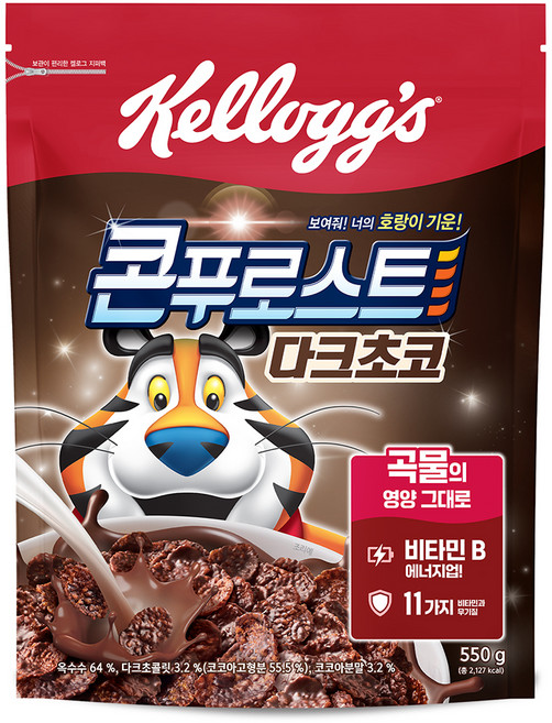 콘푸로스트 다크초코 시리얼, 550g, 1개