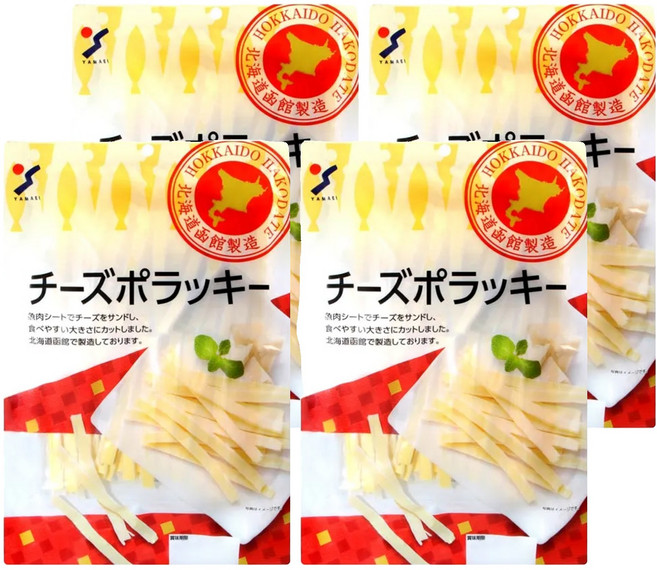 YAMAEI 起士條 北海道函館製造, 170g, 4包
