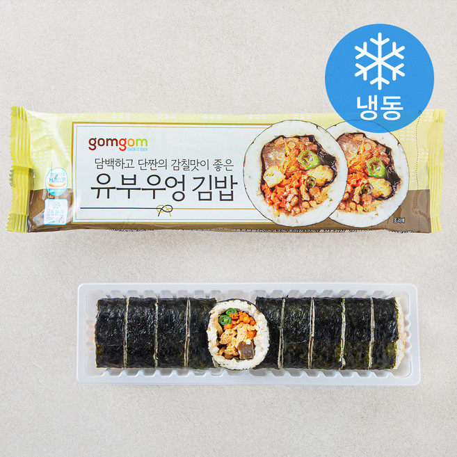곰곰 유부우엉 김밥 (냉동), 230g, 1개