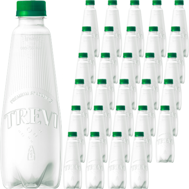 트레비 레몬 에코 탄산음료 무라벨, 350ml, 80개