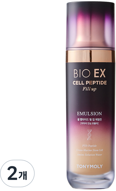 토니모리 바이오 이엑스 셀 펩타이드 필업 에멀전, 130ml, 2개