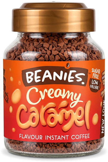 BEANIES 即溶咖啡 香濃焦糖風味, 50g, 1罐, 1罐