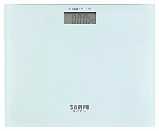 SAMPO 聲寶 電子體重計, BF-L2001ML, 淺藍色, 1個