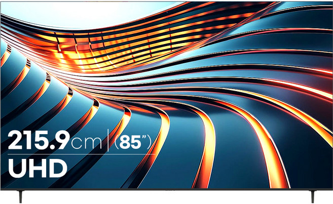 WONTEK 4K UHD FHD 구글 스마트TV, 215.9cm(85인치), GZ85UHDY1G, 스탠드형, 방문설치