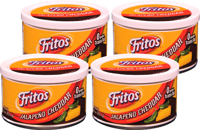 Fritos 墨西哥辣椒切達起司沾醬, 255.1g, 4個