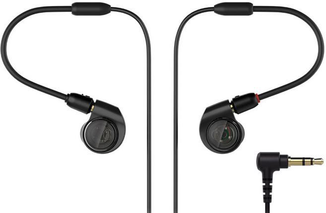 audio-technica 鐵三角 專業監聽耳機, ATH-E40, 黑色