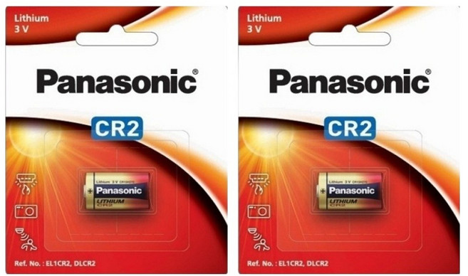 파나소닉 리튬 CR2 3V 건전지, 2개, 1개입