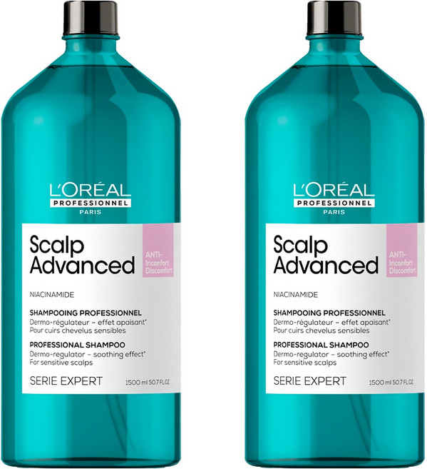 L'OREAL PROFESSIONNEL 巴黎萊雅PRO 敏弱修護洗髮精, 1.5L, 2瓶