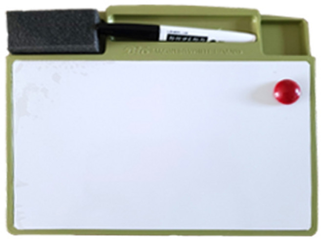 금강칠판 탁상용 자석 화이트보드