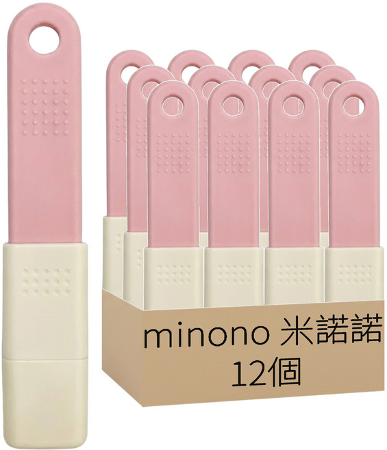 minono 米諾諾 電腦除塵器 18 x 3 x 2cm, 白色 + 粉色, 12個