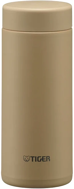 TIGER 虎牌 樂潔上蓋直飲式保溫保冷杯 MMZ-W351, 350ml, 黃赭色, 1個