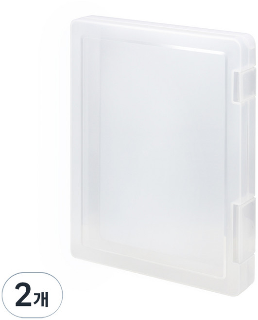카파맥스 클리어 화일케이스 40mm, 반투명, 2개