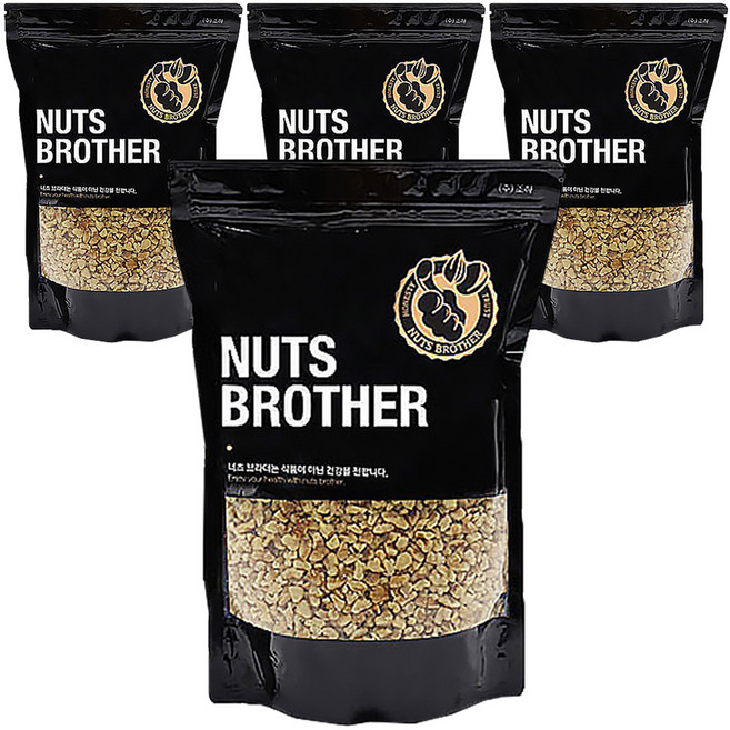 너츠브라더 호두분태, 500g, 4개