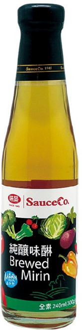 味榮 純釀味醂 全素, 240ml, 1瓶