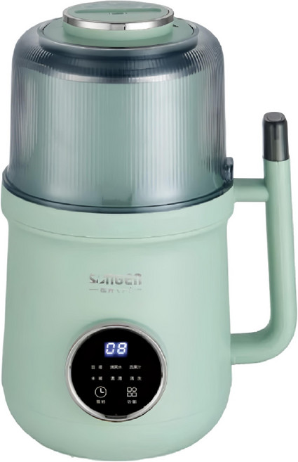 SOnGEn 松井 日系多功能蔬果冷熱調理豆漿機/破壁機/果汁機/快煮壺/輔食機 SG-B89JU 薄荷綠