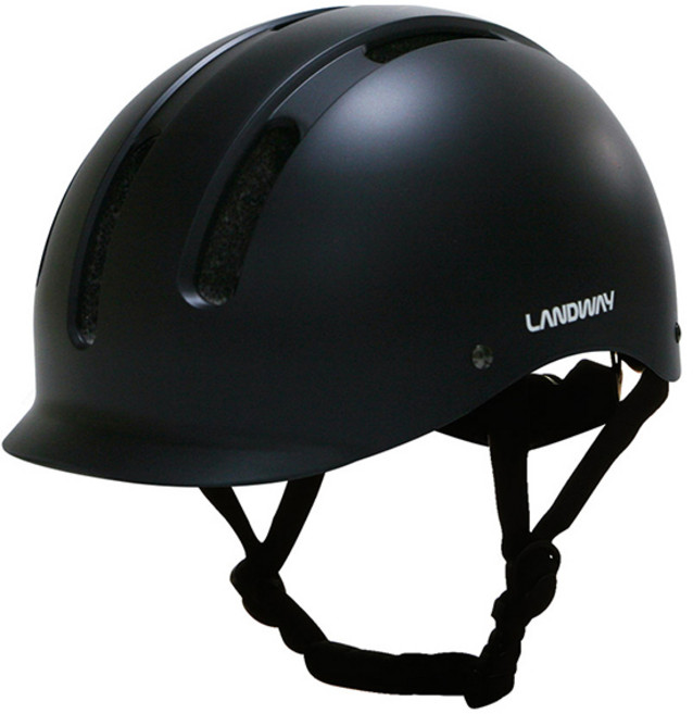 랜드웨이 모션 어반 헬멧, 블랙, 1개