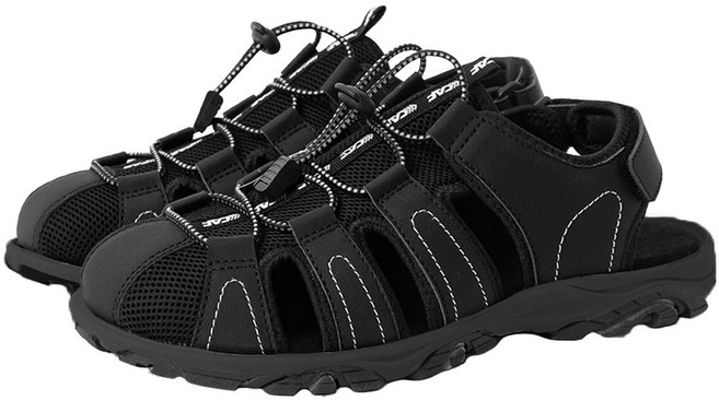 르까프 남성용 크림슨 샌들 LE5S383BLK