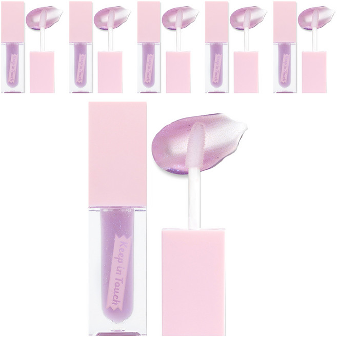 [비건뷰티] 키핀터치 젤리 립 플럼퍼 틴트, 페어리테일, 6개