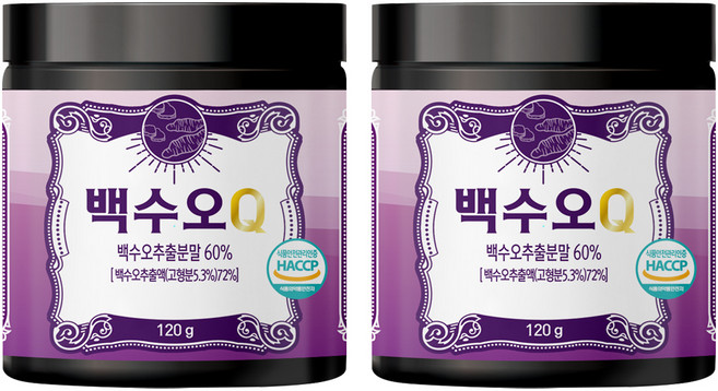 초담식품 백수오Q, 2개, 120g