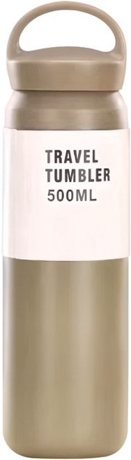 不鏽鋼保溫杯 C541, 香薰灰, 500ml, 1個
