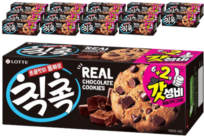 롯데웰푸드 칙촉 오리지널, 120g, 15개