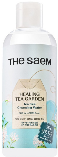더샘 힐링 티 가든 티트리 클렌징 워터, 300ml, 1개