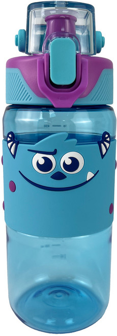 Disney 系列 直飲水瓶 540ml, 毛怪 藍色, 1個