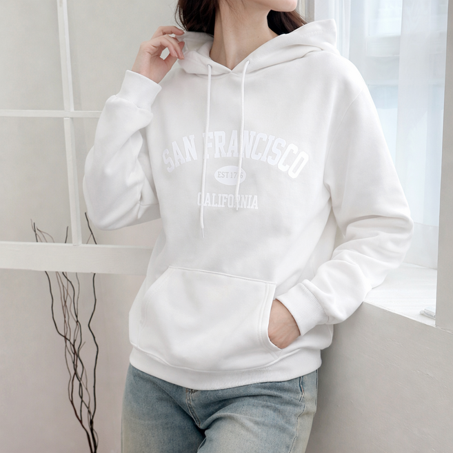 라라온 레터링 빈티지 맨투맨 후드티 TSP1169