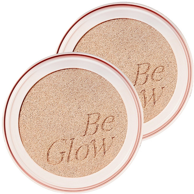 espoir 艾絲珀 Be Glow Volume晶鑽水光氣墊粉餅補充蕊 13g, 20 Vanilla, 2個