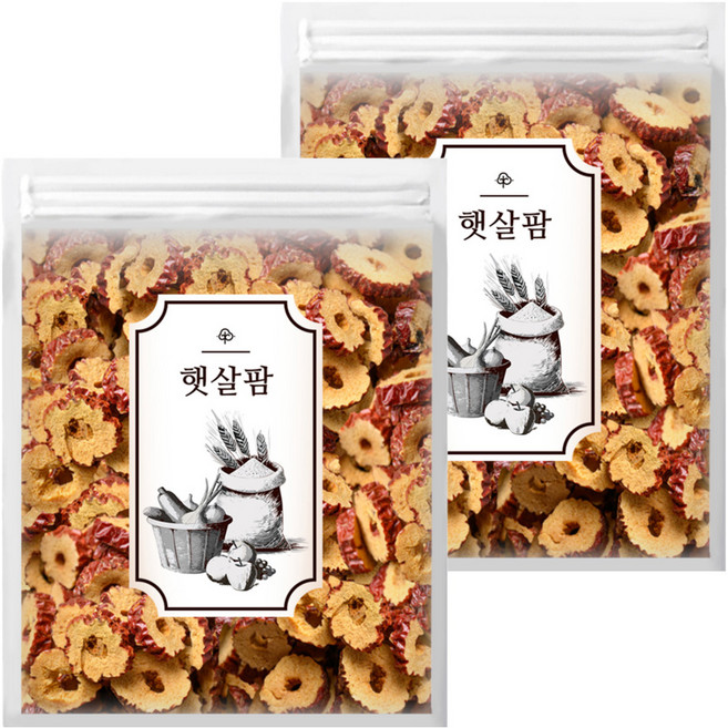 햇살팜 대추슬라이스칩, 300g, 2개