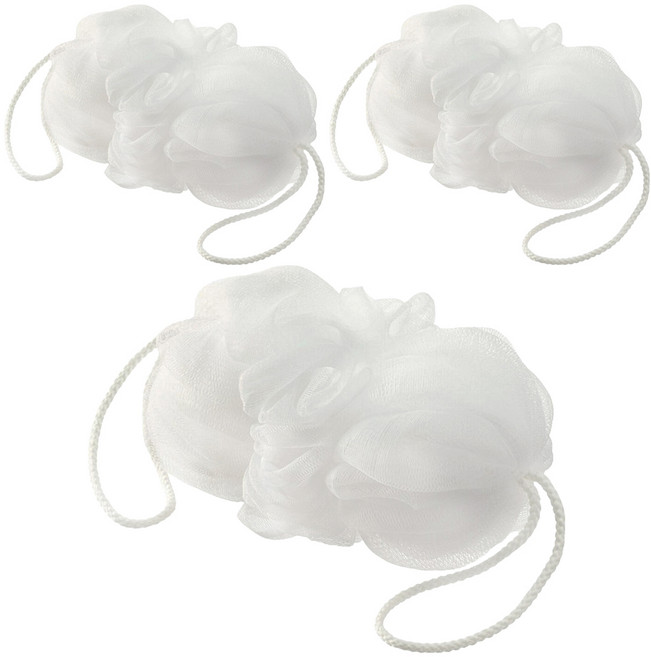 MUJI 無印良品 彈性體用起泡網, White, 1入, 3個