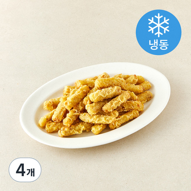 하늘푸드 오곡 탕수육 (냉동), 1kg, 4개