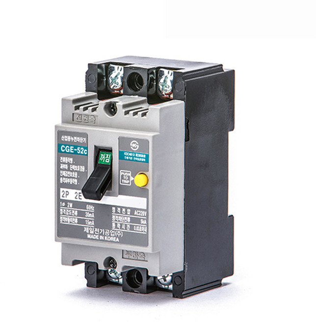 제일전기 산업용 누전차단기 CGE-52C 40A, 1개