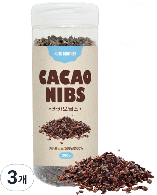 너츠브라더 카카오닙스, 250g, 3개