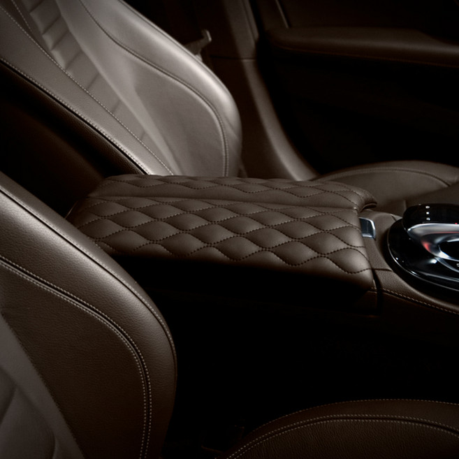 아임반 양문형 자동차 콘솔쿠션 세트, 넛브라운, 1세트