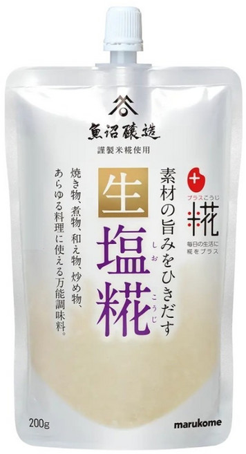 marukome 生鹽麴, 200g, 1包